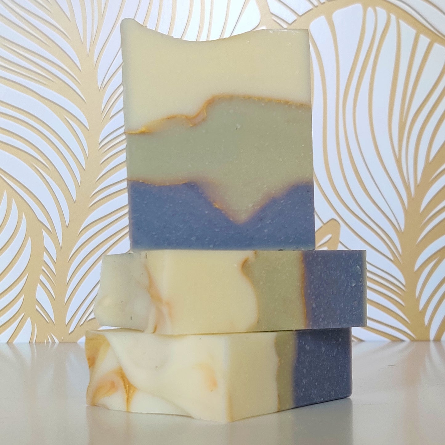 In A Not So Far Away Land Fairy Tale Soap Artisan Cold Process Natural Color Indigo Powder French Green Clay