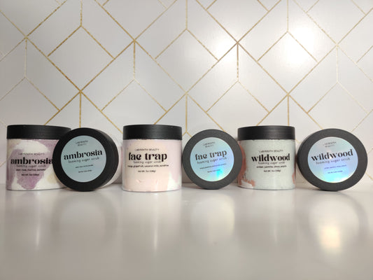 Reveal Radiant Skin with Foaming Sugar Scrubs