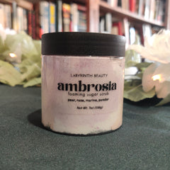 Ambrosia Foaming Sugar Scrub 8oz